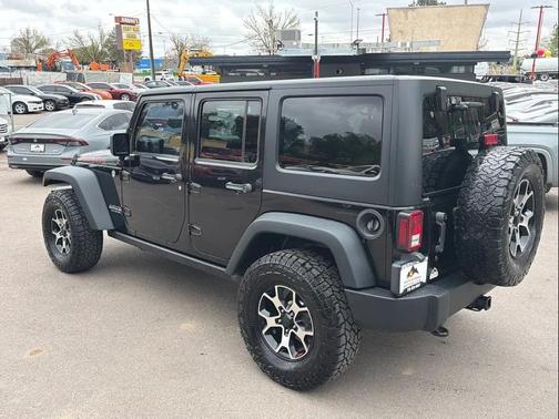 Black Clearcoat 2015 Jeep Wrangler Unlimited Rubicon