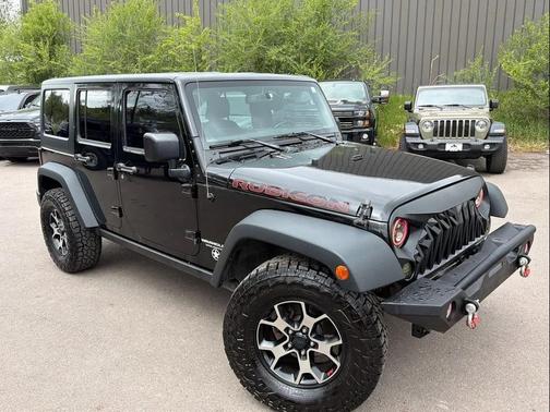 Black Clearcoat 2015 Jeep Wrangler Unlimited Rubicon