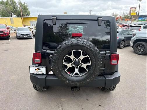 Black Clearcoat 2015 Jeep Wrangler Unlimited Rubicon