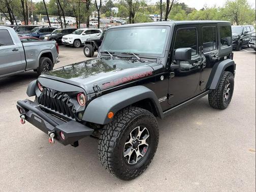 Black Clearcoat 2015 Jeep Wrangler Unlimited Rubicon