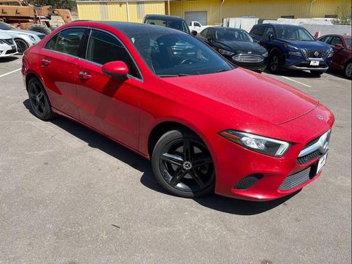 Jupiter Red 2019 Mercedes-Benz A-Class 4MATIC