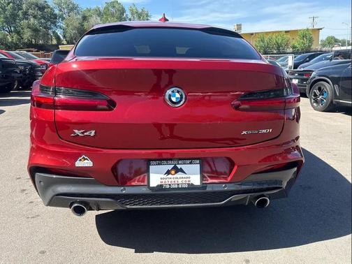Flamenco Red Metallic 2021 BMW X4 xDrive30i