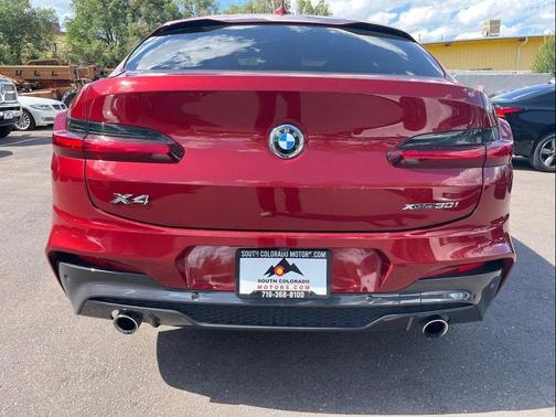 Flamenco Red Metallic 2021 BMW X4 xDrive30i