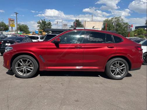 Flamenco Red Metallic 2021 BMW X4 xDrive30i