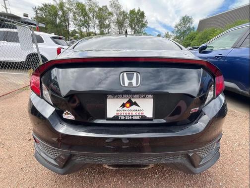 Crystal Black Pearl 2018 Honda Civic Si