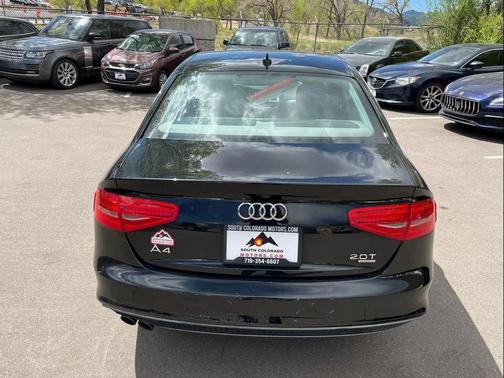 Black 2015 Audi A4 2.0T Premium