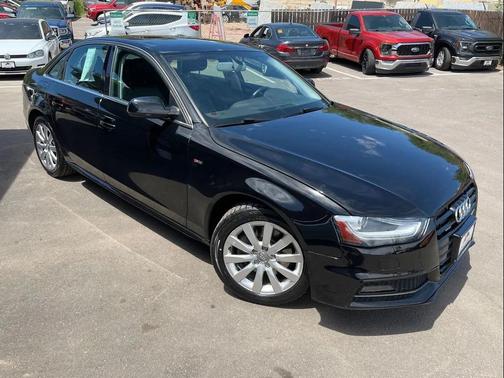 Black 2015 Audi A4 2.0T Premium