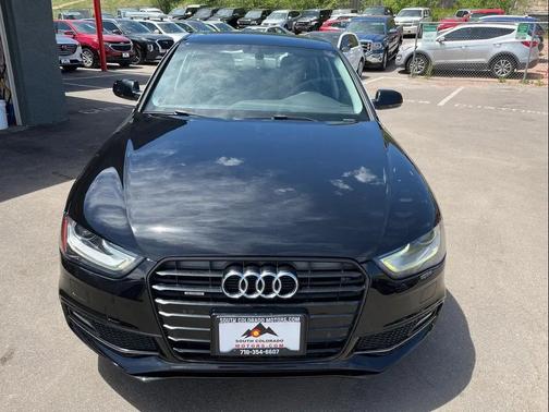 Black 2015 Audi A4 2.0T Premium