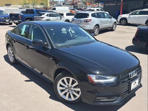 Black 2015 Audi A4 2.0T Premium