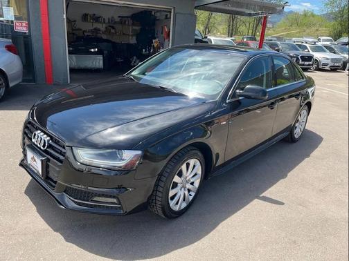 Black 2015 Audi A4 2.0T Premium