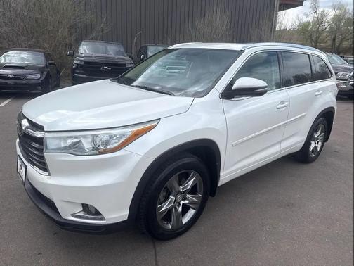 Blizzard Pearl 2015 Toyota Highlander Limited