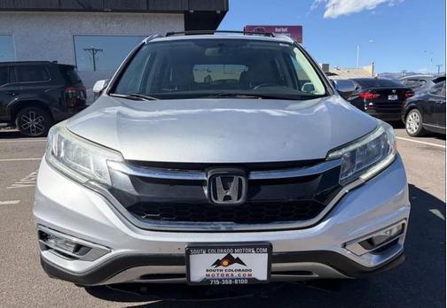 Alabaster Silver Metallic 2015 Honda CR-V EX-L