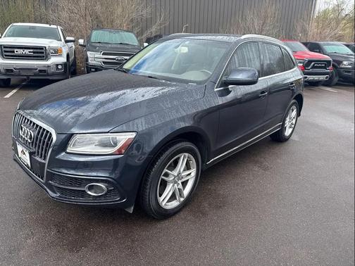 Blue 2014 Audi Q5 3.0T Premium Plus