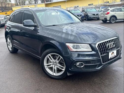 Blue 2014 Audi Q5 3.0T Premium Plus