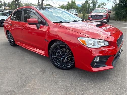 Pure Red 2018 Subaru WRX Premium