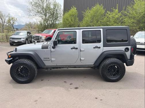 Billet Silver Metallic Clearcoat 2017 Jeep Wrangler Unlimited Sport