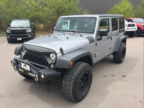 Billet Silver Metallic Clearcoat 2017 Jeep Wrangler Unlimited Sport