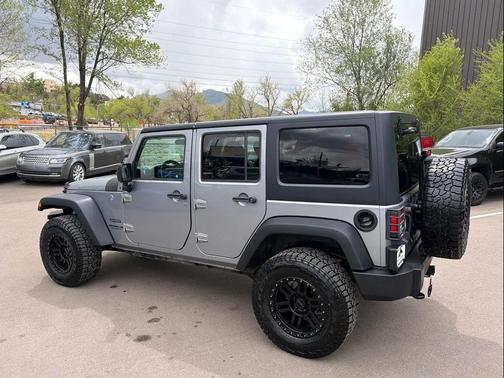 Billet Silver Metallic Clearcoat 2017 Jeep Wrangler Unlimited Sport