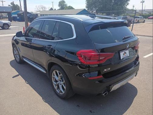 Black 2020 BMW X3 xDrive30i