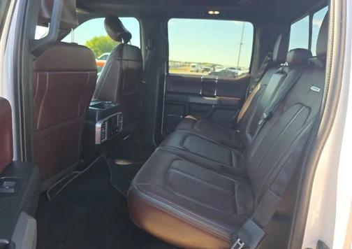 White Platinum Metallic Tri-Coat 2017 Ford F-150 Platinum