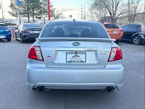 Spark Silver Metallic 2008 Subaru Impreza WRX