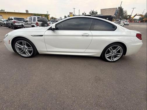 White 2015 BMW 650 Premium
