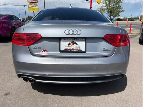 Silver 2015 Audi A5 2.0T Premium Plus