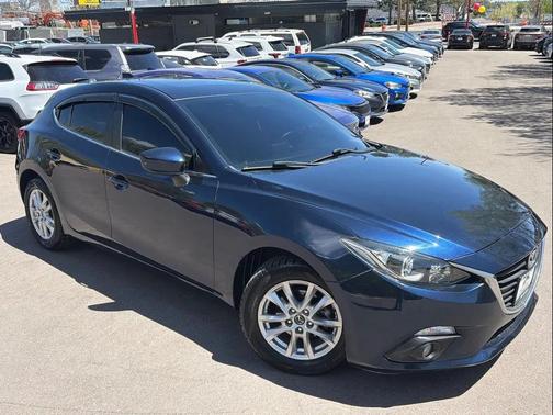 Blue 2015 Mazda Mazda3 i Grand Touring