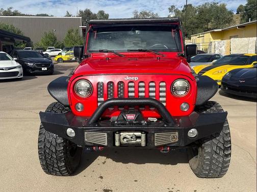 Firecracker Red Clearcoat 2016 Jeep Wrangler Unlimited Rubicon