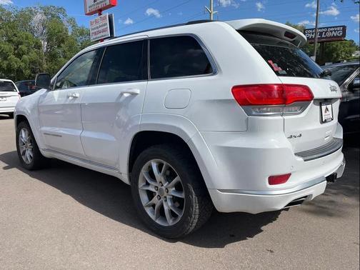 Bright White Clearcoat 2015 Jeep Grand Cherokee Summit