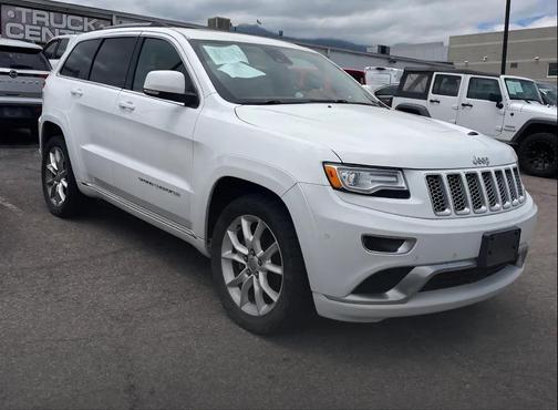 Bright White Clearcoat 2015 Jeep Grand Cherokee Summit