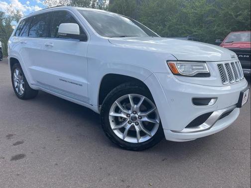 Bright White Clearcoat 2015 Jeep Grand Cherokee Summit