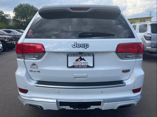Bright White Clearcoat 2015 Jeep Grand Cherokee Summit