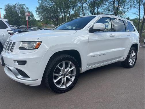 Bright White Clearcoat 2015 Jeep Grand Cherokee Summit