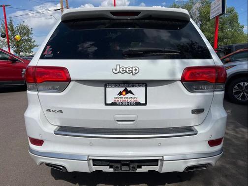 Bright White Clearcoat 2015 Jeep Grand Cherokee Summit