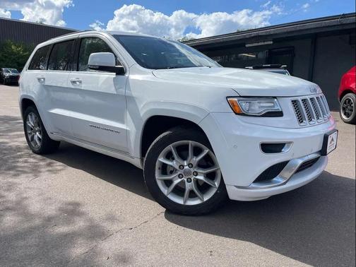 Bright White Clearcoat 2015 Jeep Grand Cherokee Summit