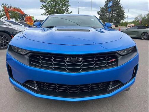 Riptide Blue Metallic 2024 Chevrolet Camaro RWD Coupe LT1