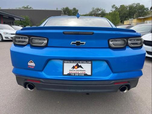 Riptide Blue Metallic 2024 Chevrolet Camaro RWD Coupe LT1