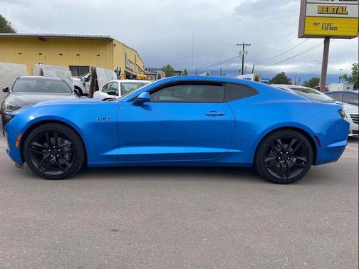 Riptide Blue Metallic 2024 Chevrolet Camaro RWD Coupe LT1