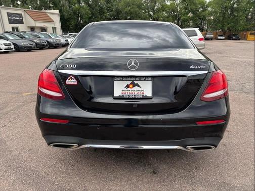 2017 Mercedes-Benz E-Class E 300 4MATIC