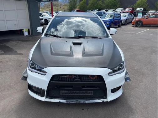 Wicked White 2015 Mitsubishi Lancer Evolution GSR