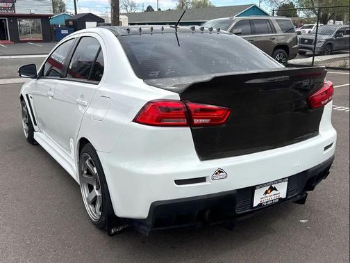 Wicked White 2015 Mitsubishi Lancer Evolution GSR