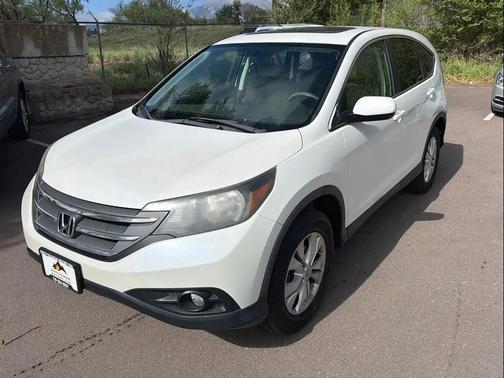 White Diamond Pearl 2012 Honda CR-V EX