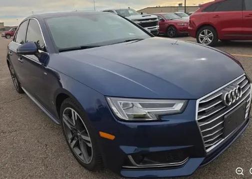 Blue 2017 Audi A4 2.0T Prestige