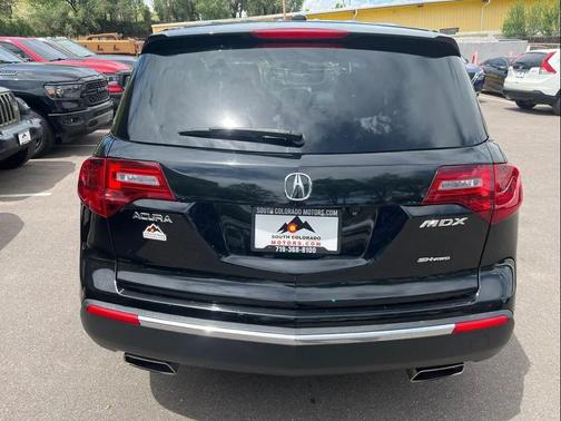 Crystal Black Pearl 2011 Acura MDX 3.7L