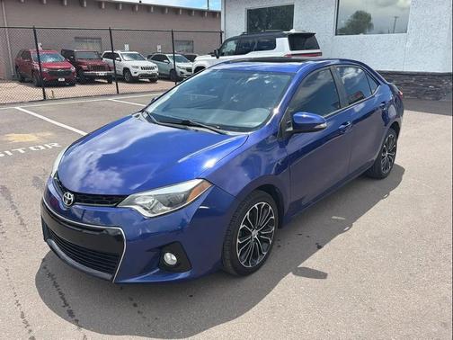 Blue Crush Metallic 2016 Toyota Corolla S Plus