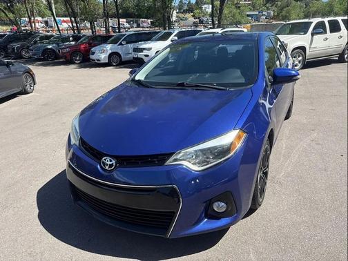 Blue Crush Metallic 2016 Toyota Corolla S Plus