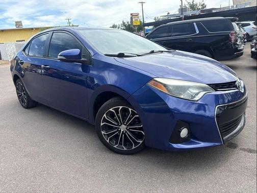 Blue Crush Metallic 2016 Toyota Corolla S Plus