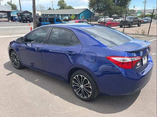 Blue Crush Metallic 2016 Toyota Corolla S Plus