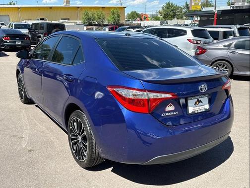 Blue Crush Metallic 2016 Toyota Corolla S Plus